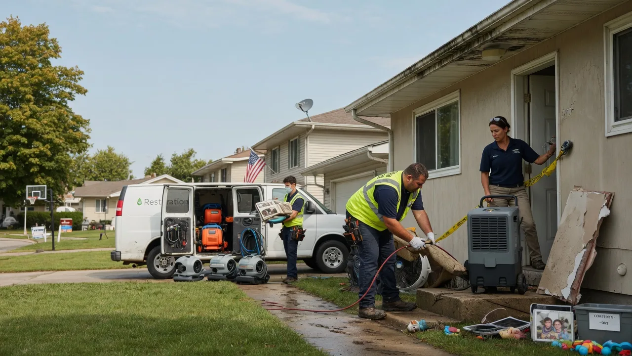 Water Damage Restoration in Wyoming, IL near me